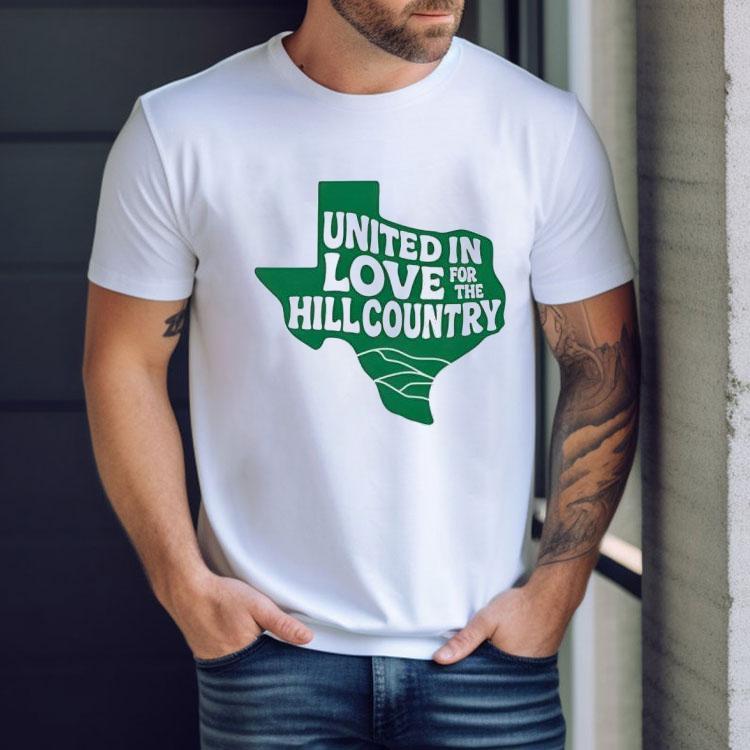 Dan Bradley United In Love For The Hill Country Shirt Dan Bradley United In Love For The Hill Country Shirt