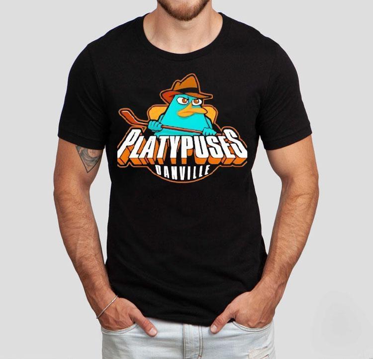 Danville Platypuses Style Anaheim Ducks Hockey Shirt Danville Platypuses Style Anaheim Ducks Hockey Shirt