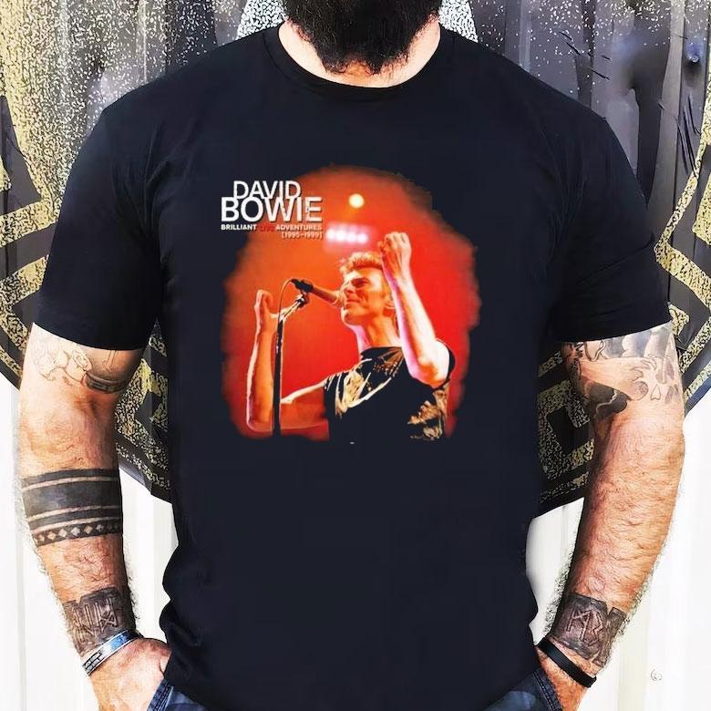David Bowie Brilliant Live Adventures 1995 1999 Shirt David Bowie Brilliant Live Adventures 1995 1999 Shirt