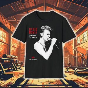 David Bowie Dallas Ouvrez Le Chien Shirt