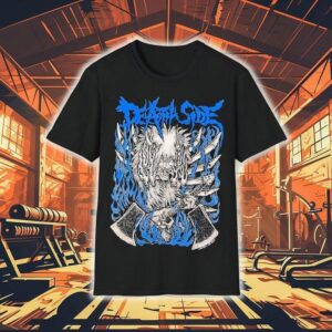 Death Side Flame Axe Shirt