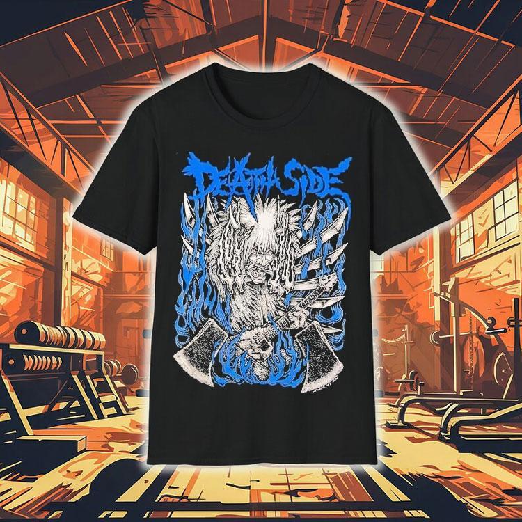 Death Side Flame Axe Shirt Death Side Flame Axe Shirt