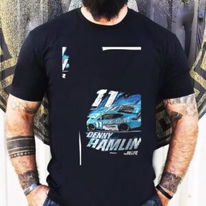 Denny Hamlin 11 Progressive Car Racing Shirt