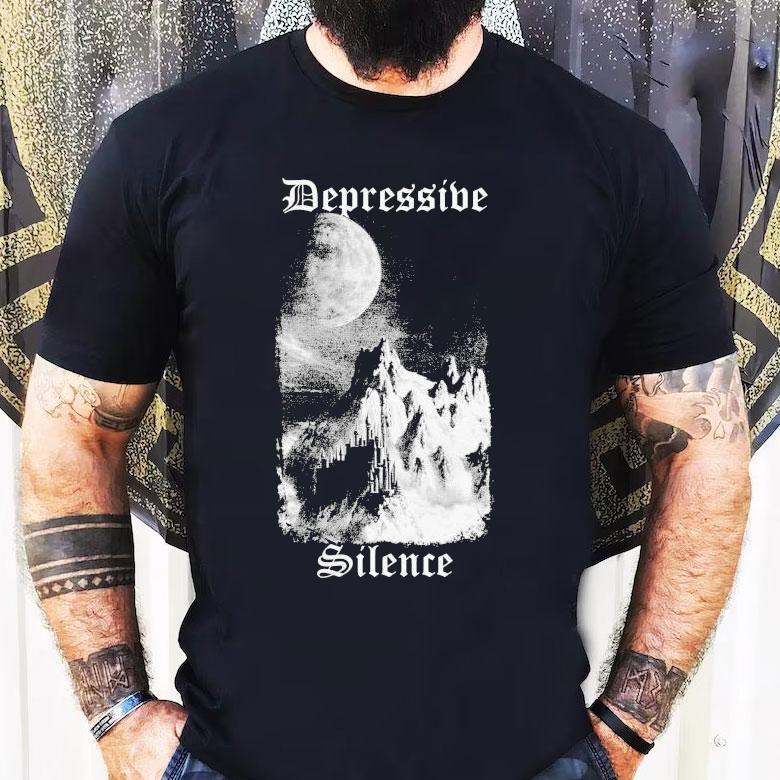 Depressive Silence Mourning Shirt Depressive Silence Mourning Shirt