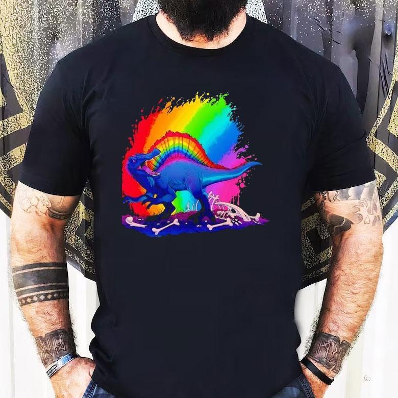 Dinosaur Bobby Rainbows The Spinosaurus Shirt Dinosaur Bobby Rainbows The Spinosaurus Shirt