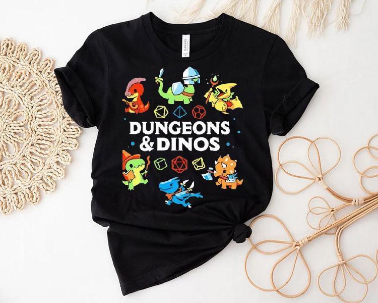 Dungeons And Dinos Parody Shirt Dungeons And Dinos Parody Shirt
