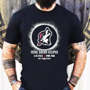 Erie Seawolves Total Solar Eclipse Howl At The Eclipse Upmc Park Milb Shirt