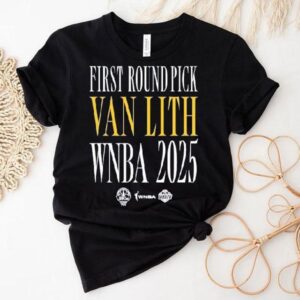 First Round Pick Van Lith Chicago Sky Wnba 2025 Shirt
