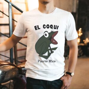 Frog Meme El Coqui Puerto Rico Shirt