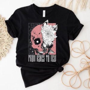 From Ashes To New Deadbloom Skull Shirt