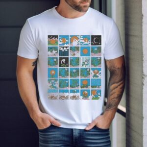 Goose Plant Squares Shirt 1 Goose Plant Squares Tshirt