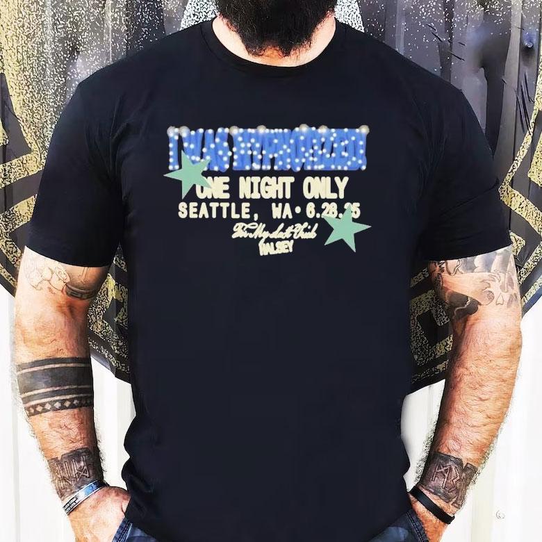 Halsey I Was Hypnotized One Night Seattle Wa 2025 My Last Trick Shirt Halsey I Was Hypnotized One Night Seattle Wa 2025 My Last Trick Shirt