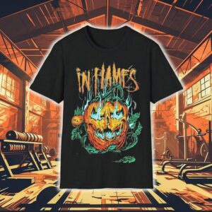 In Flames Hell Pumpkin Shirt