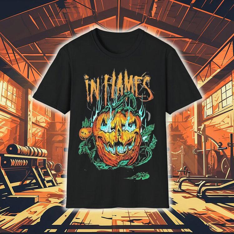 In Flames Hell Pumpkin Shirt In Flames Hell Pumpkin Shirt