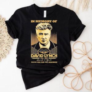 In Memory Of David Lynch 1946-2025 Thank You For The Memories Signature Shirt