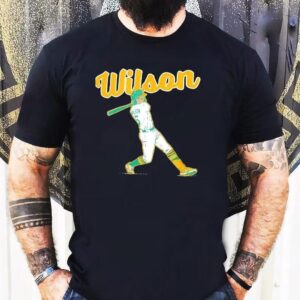 Jacob Wilson Oakland Athletics Baseball Shirt