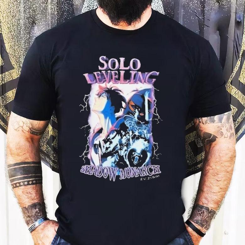 Jung Jinwoo Solo Leveling Shadow Monarch Shirt Jung Jinwoo Solo Leveling Shadow Monarch Shirt
