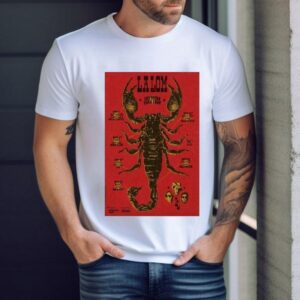 La Lom Southern Europe Tour 2025 Shows Scorpion Shirt