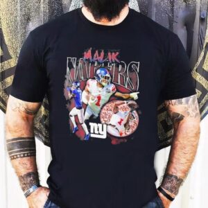 Malik Nabers New York Giants Notorious Player Shirt 1 Malik Nabers New York Giants Notorious Player Tshirt