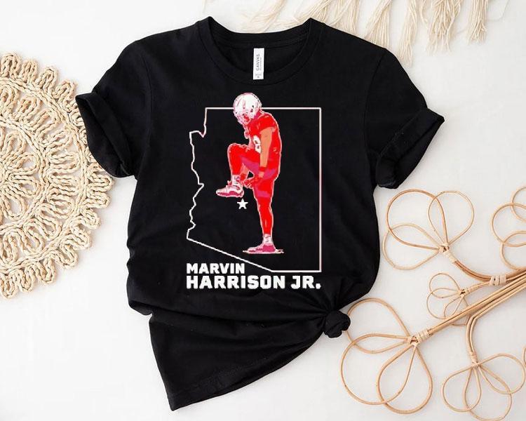 Marvin Harrison Jr State Star Arizona Cardinals Shirt Marvin Harrison Jr State Star Arizona Cardinals Shirt