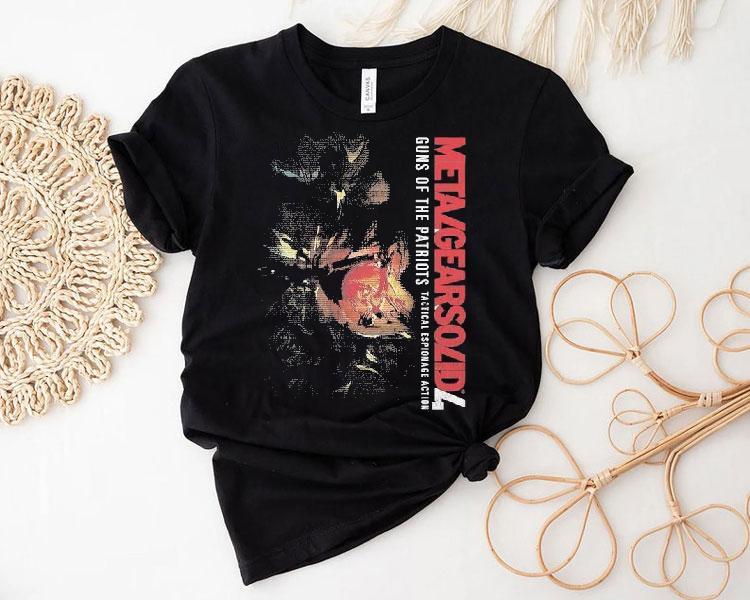 Metal Gear Solid 4 Guns Of The Patriots Tactical Espionage Action Shirt Metal Gear Solid 4 Guns Of The Patriots Tactical Espionage Action Shirt