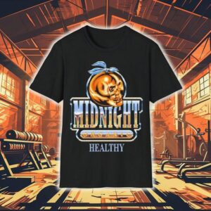 Midnight Organic Chrome Badge Healthy Shirt
