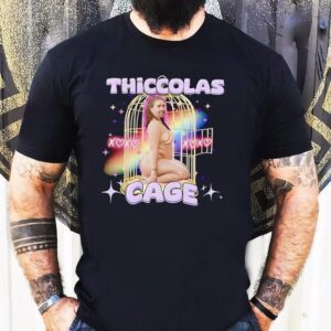 Nicolas Cage Thiccolas Cage Meme Shirt