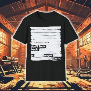 Oasis Live World Tour Don T Look Back In Anger Tshirt