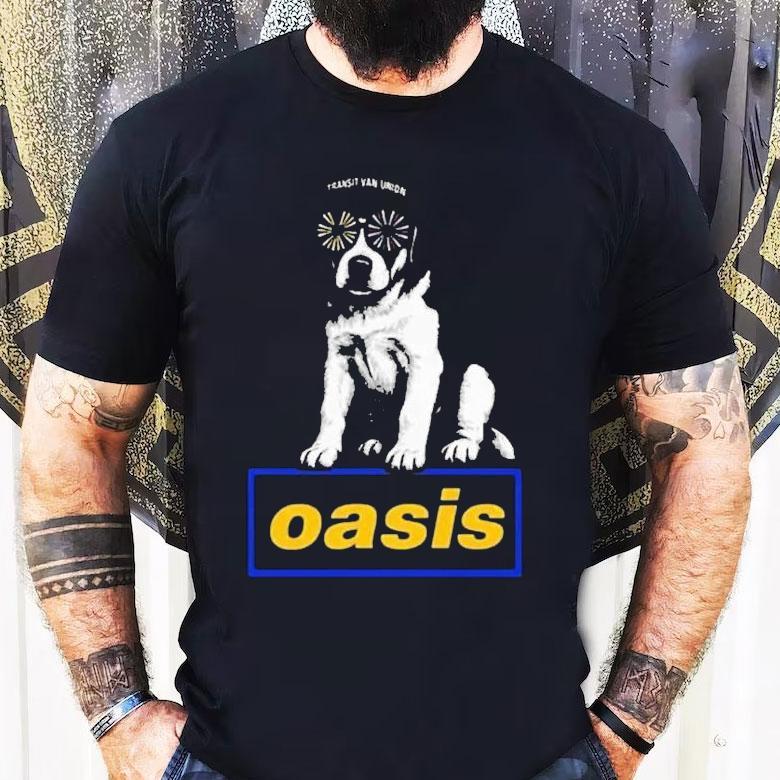 Oasis Transit Van Union Mad Dog Shirt Oasis Transit Van Union Mad Dog Shirt