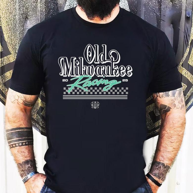 Old Milwaukee Neon Drift Racing 2025 Shirt Old Milwaukee Neon Drift Racing 2025 Shirt