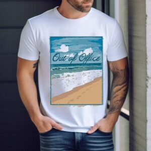 Out Of Office Beach Painting Shirt
