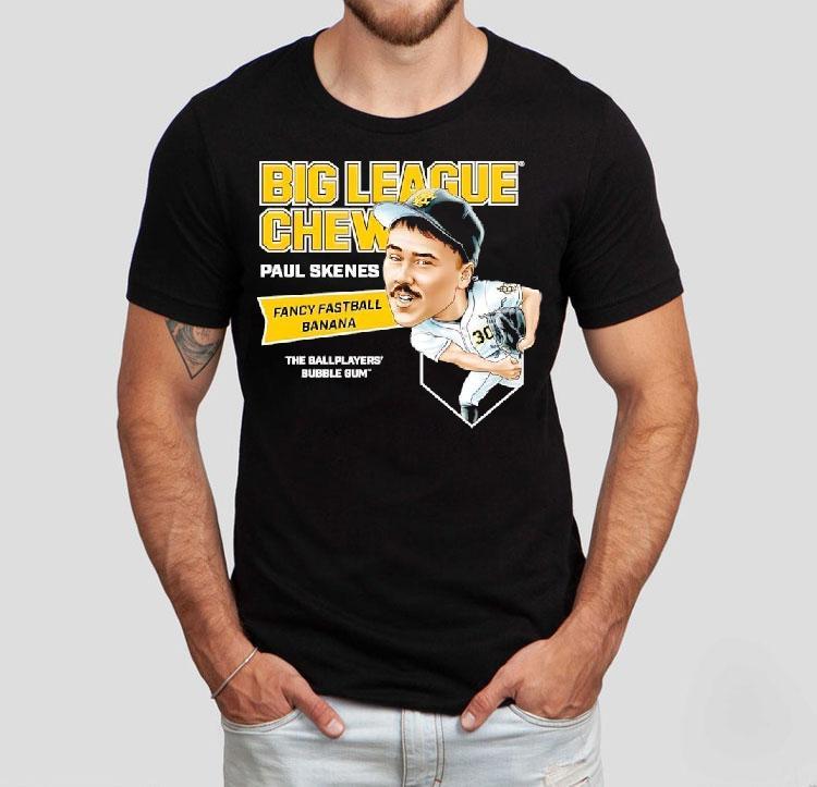 Paul Skenes Big League Chew Fancy Fastball Banana The Ballplayers’ Bubble Gum Shirt Paul Skenes Big League Chew Fancy Fastball Banana The Ballplayers’ Bubble Gum Shirt