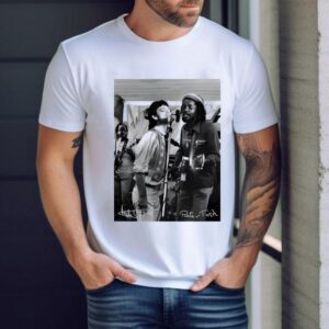 Peter Tosh Mick Jagger Walk And Don’t Look Back Signature Shirt