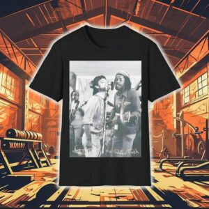 Peter Tosh Mick Jagger Walk And Don’t Look Back Signatures Shirt