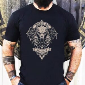 Powerwolf Metal Is Religion Wolfhead Tshirt
