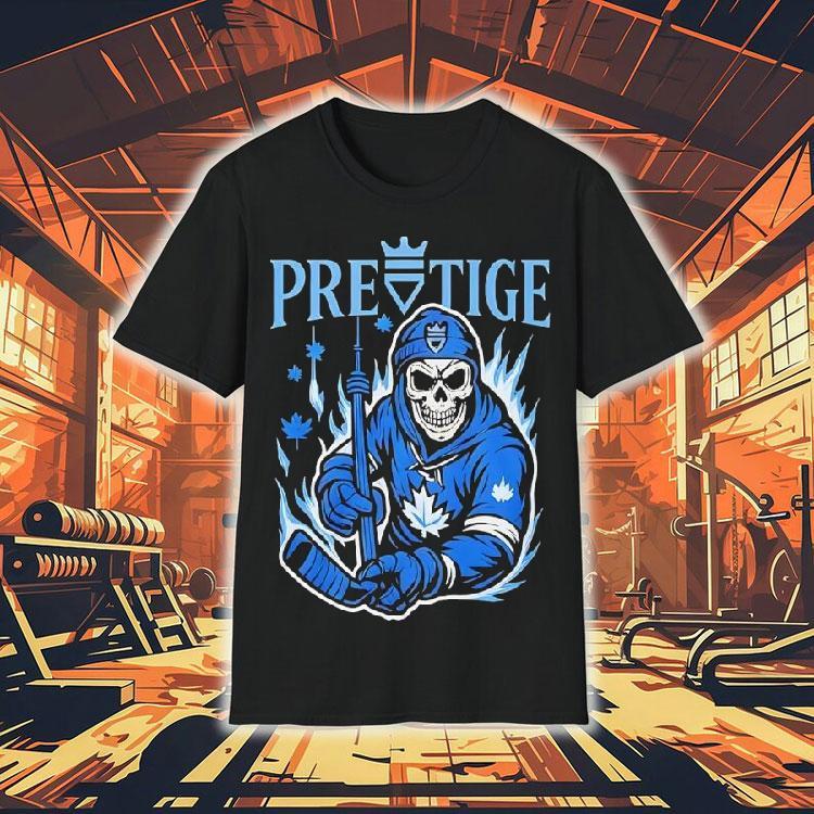 Pretige Skeleton Toronto Maple Leafs Shirt Pretige Skeleton Toronto Maple Leafs Shirt