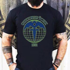 Queensryche Athletic Globe 1981 Shirt