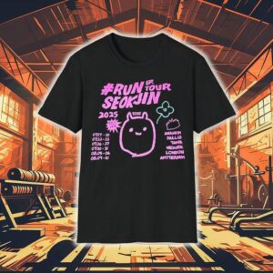 Run Seokjin Ep Tour 2025 World Wide Handsome Shirt