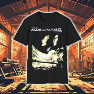 Simon Garfunkel 2009 Old Friends Tour Live On Stage Shirt