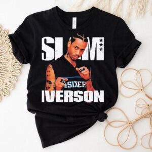 Slam Allen Iverson Philadelphia 76ers Basketball Vintage Shirt