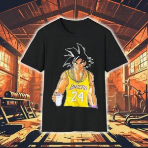 Son Goku Los Angeles Lakers Basketball Shirt