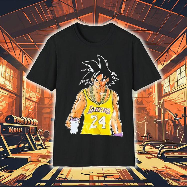 Son Goku Los Angeles Lakers Basketball Shirt Son Goku Los Angeles Lakers Basketball Shirt