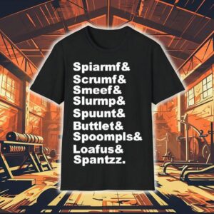 Spiarmf Scrumf Smeef Slurmp Spuunt Buttlet Spoompls And Loafus And Spantzz Shirt