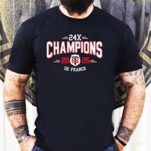 Stade Toulousain 24x Champions De France 2025 Shirt