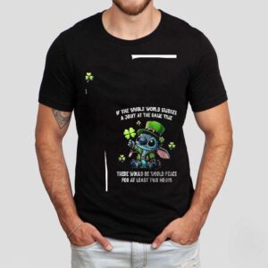 Stitch If The Whole A Joint At The Same Time World Smoked Shirt