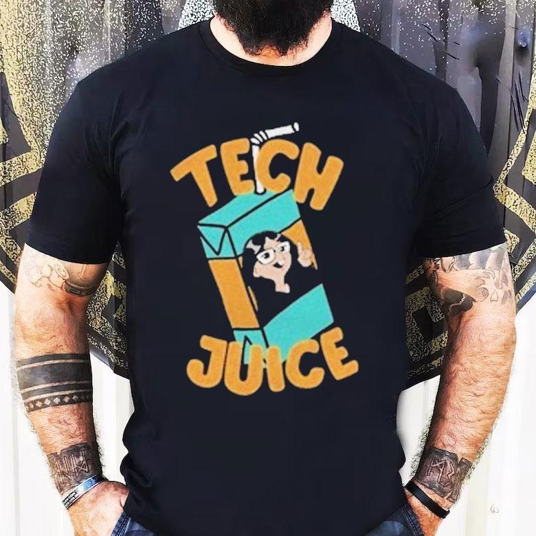 Techjoyce Tech Juice Nutrition Facts Shirt Techjoyce Tech Juice Nutrition Facts Shirt
