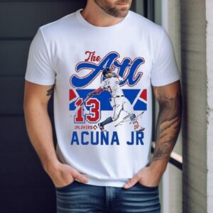 The Atl Ronald Acua Jr. 13 City Connect Player Autographed Shirt