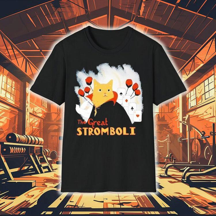 The Great Stromboli Cat Cards Shirt The Great Stromboli Cat Cards Shirt