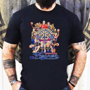 The Indiana Fever Basketball Season Wnba 2025 Shirt
