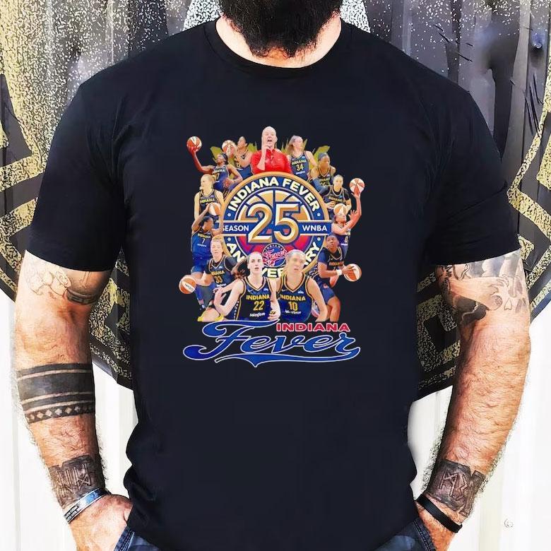 The Indiana Fever Basketball Season Wnba 2025 Shirt The Indiana Fever Basketball Season Wnba 2025 Shirt